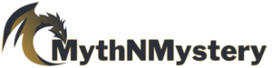 MythNMystery Black & Gold Logo